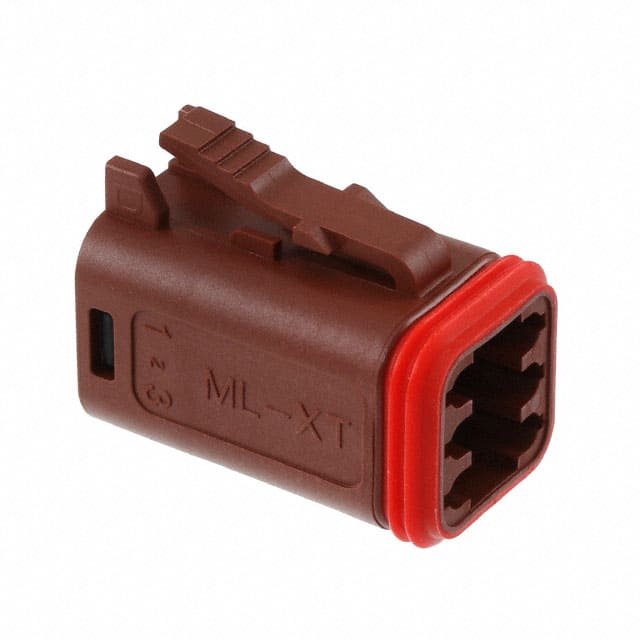 0934454207 CONN PLUG HSG 6POS BROWN