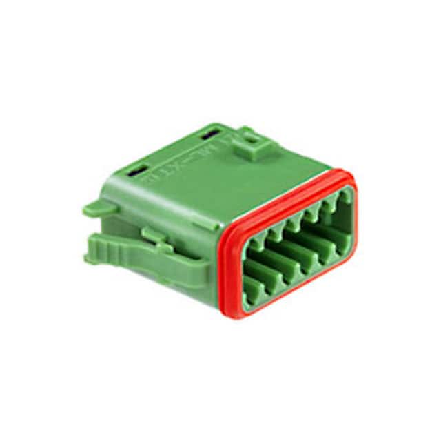 0934456133 CONN PLUG HSG 12POS GRN