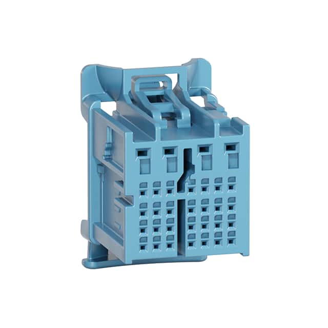 1600280002 AK50 HYBRID RCPT 32 CKT BLUE KEY