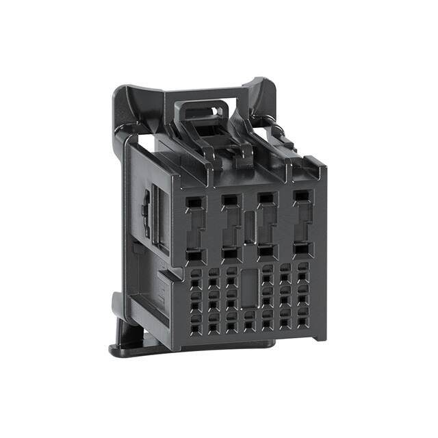 1600290001 AK50 HYBRID RCPT 27 CKT BLK KEY