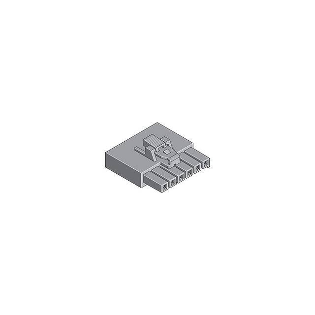 172256-1003 ULTRA-FIT RCPT HSG SGL V0 BLK 03