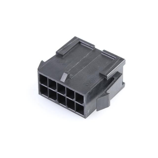 43020-1008 MICROFIT 3.0 PLUG DR PNLMNT 10CK
