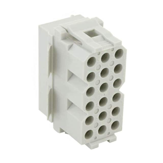 SMS18R3 CONN RCPT HSG 18POS 5.08MM