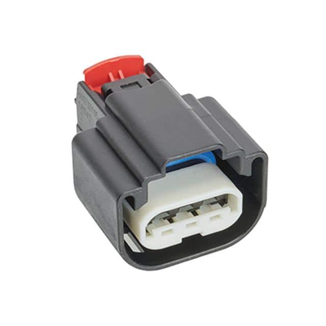 160073-3107 1.5MM CBLSLD USCAR RCPT 3CKT DGY