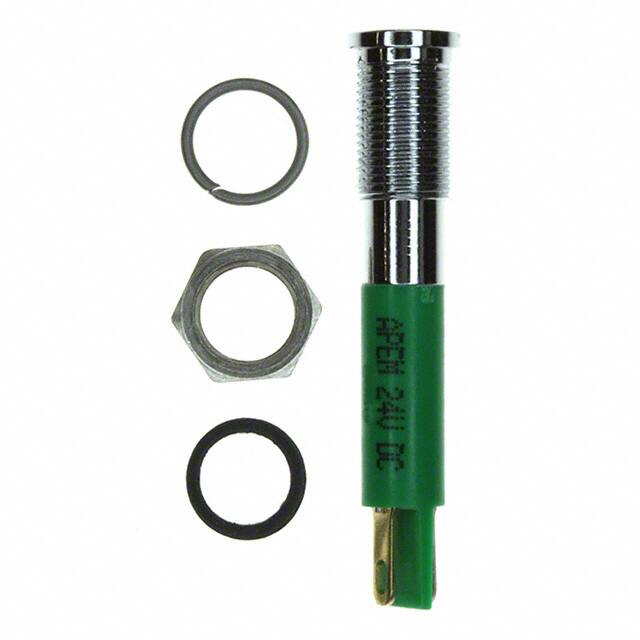 Q6F1CXXG24E INDICATOR 24V 6MM FLUSH GREEN