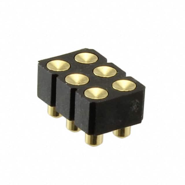 419-10-206-30-007000 CONN SPRING TARGET 6POS SMD