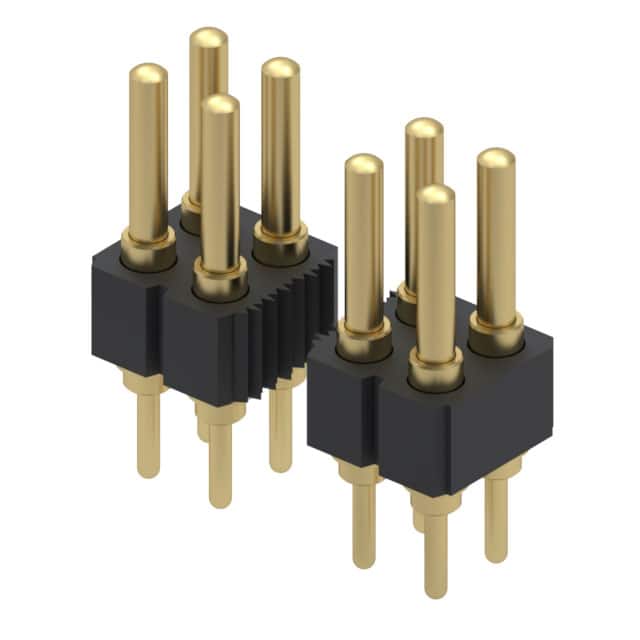827-22-008-10-001101 CONN SPRING PISTON 8POS PCB