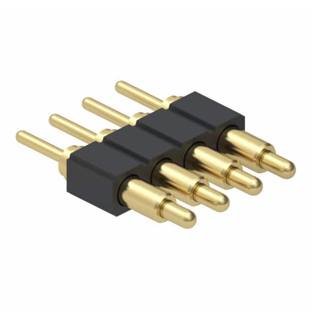 836-22-004-10-001101 CONN SPRING PISTON 4POS PCB