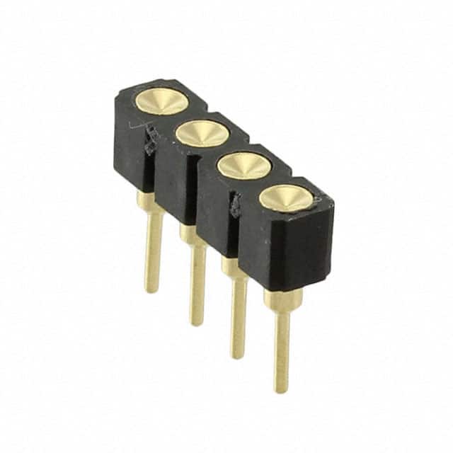 319-10-104-00-006000 CONN SPRING TARGET 4POS PCB