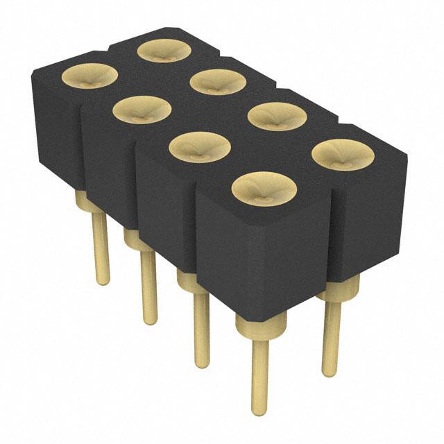 419-10-208-00-006000 CONN SPRING TARGET 8POS PCB