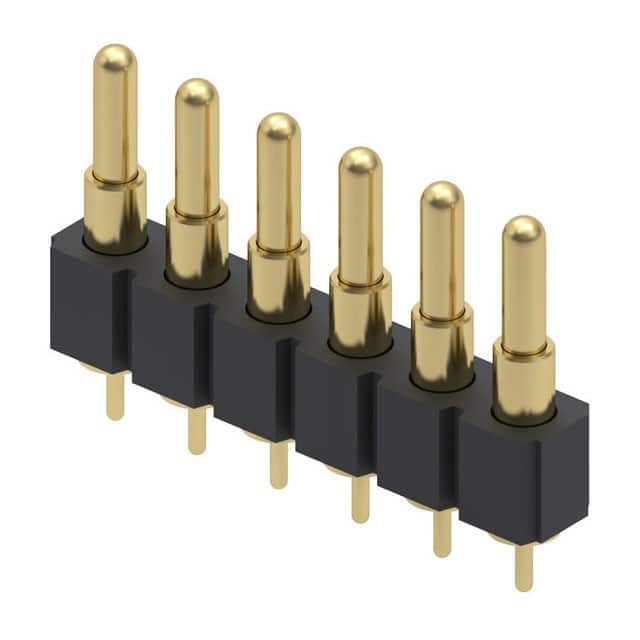 816-22-006-10-004101 CONN SPRING PISTON 6POS PCB