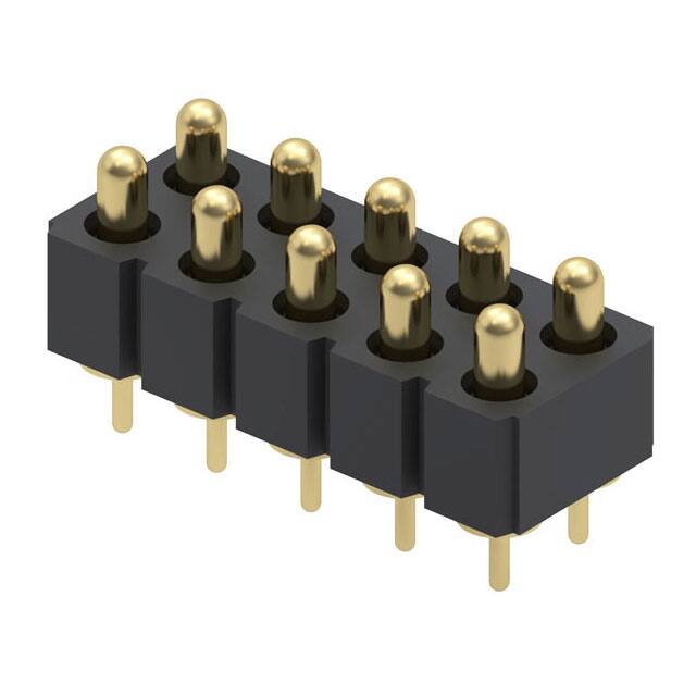 823-22-010-10-002101 CONN SPRING PISTON 10POS PCB