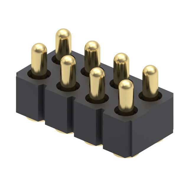 813-22-008-30-003101 CONN SPRING PISTON 8POS SMD