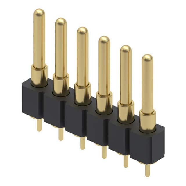 816-22-006-10-009101 CONN SPRING PISTON 6POS PCB