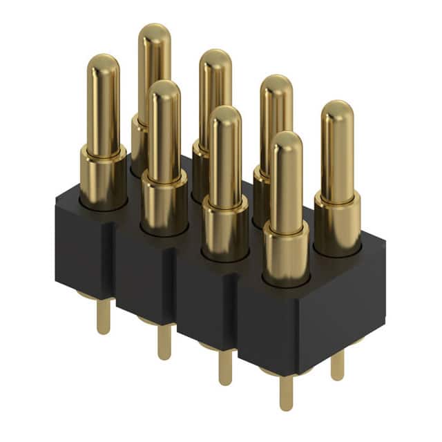 818-22-008-10-004101 CONN SPRING PISTON 8POS PCB