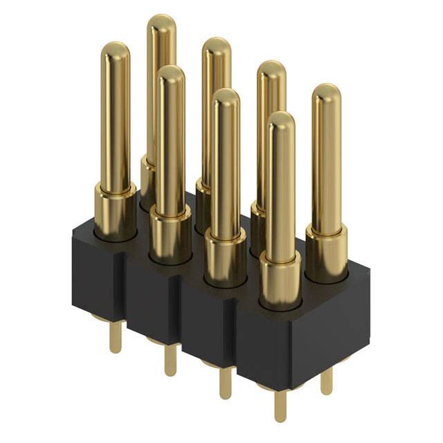 818-22-008-10-009101 CONN SPRING PISTON 8POS PCB