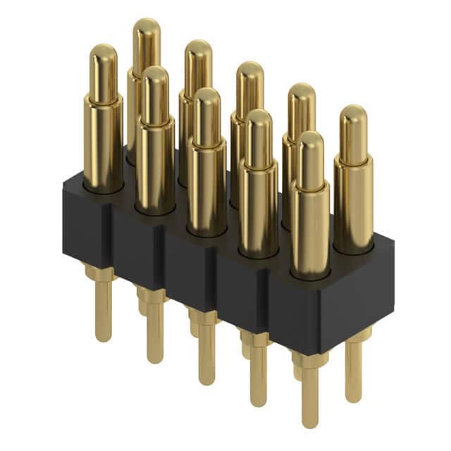 827-22-010-10-004101 CONN SPRING PISTON 10POS PCB