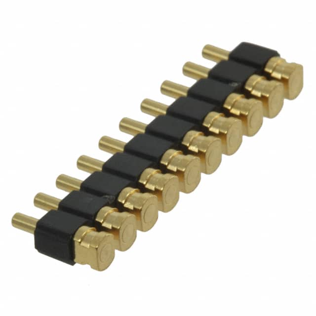 810-22-010-40-001101 CONN SPRING PISTON 10POS R/A SMD
