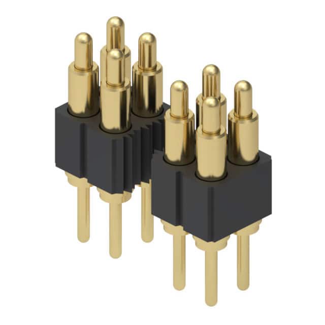 838-22-020-10-001101 CONN SPRING PISTON 20POS PCB