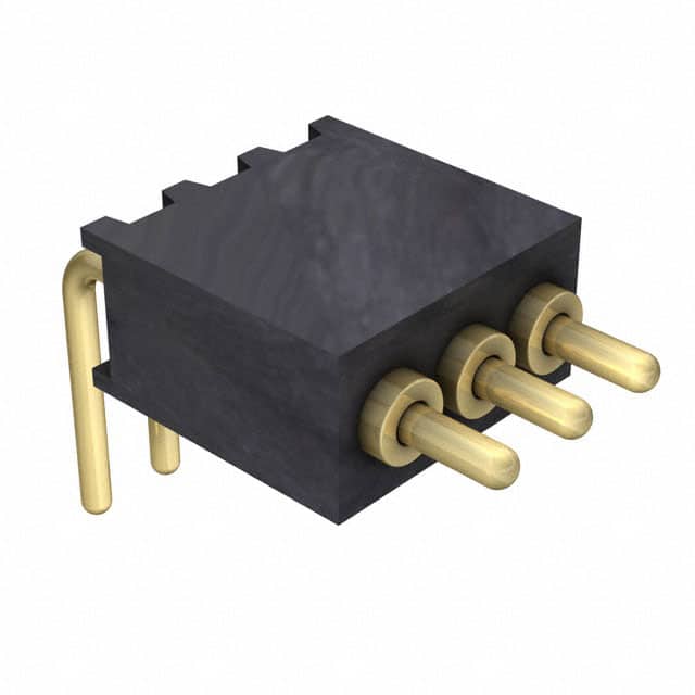 854-22-003-20-001101 CONN SPRING PISTON 3POS R/A PCB