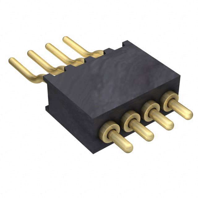 854-22-004-40-001101 CONN SPRING PISTON 4POS R/A SMD