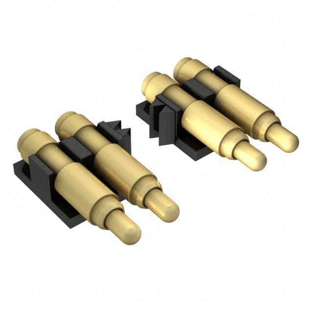 8PM-11-0006-02-131 CONN SPRING PISTON 6POS R/A SMD