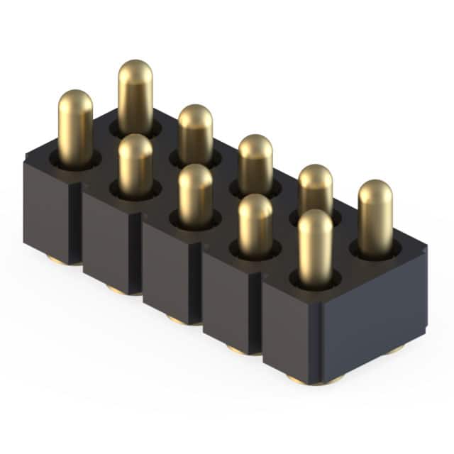 813-22-010-30-022101 FMLB SPRING-LOADED CONN, SMT DOU