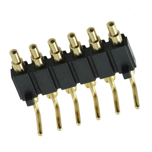 829-22-006-20-001101 CONN SPRING PISTON 6POS R/A PCB