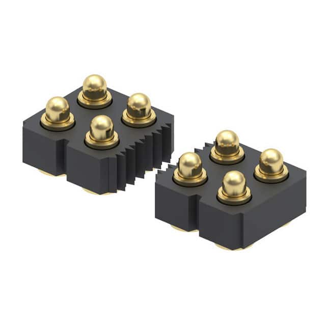 813-22-050-30-000101 CONN SPRING PISTON 50POS SMD