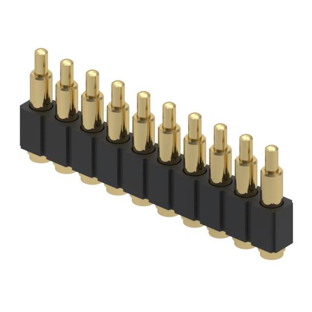 836-22-010-30-001101 CONN SPRING PISTON 10POS SMD
