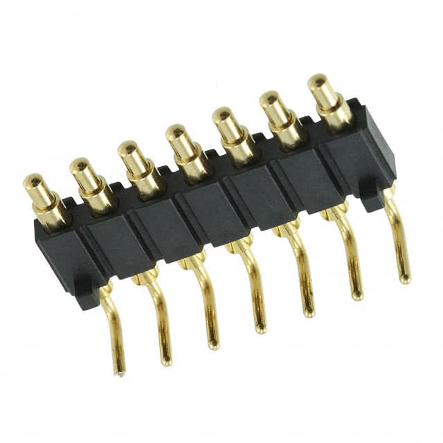 829-22-007-20-001101 CONN SPRING PISTON 7POS R/A PCB