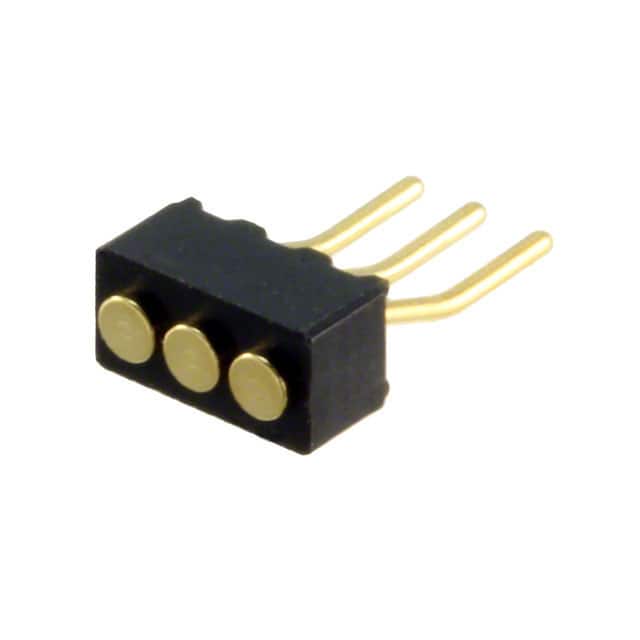 856-10-003-40-001000 CONN SPRING TARGET 3POS R/A SMD