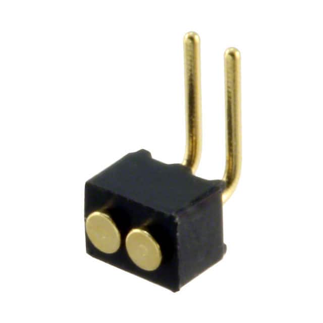 856-10-002-20-001000 CONN SPRING TARGET 2POS R/A PCB