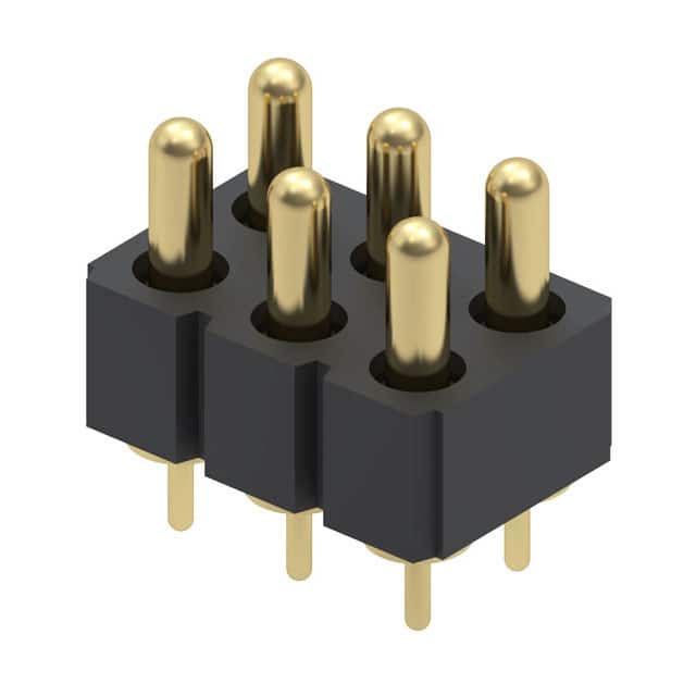 823-22-006-10-004101 CONN SPRING PISTON 6POS PCB