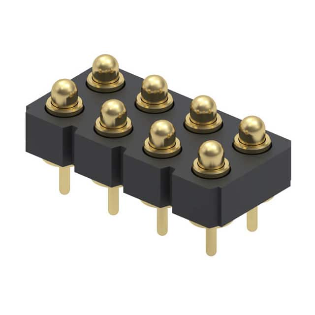 823-22-008-10-000101 CONN SPRING PISTON 8POS PCB