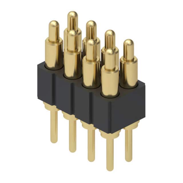 838-22-008-10-001101 CONN SPRING PISTON 8POS PCB