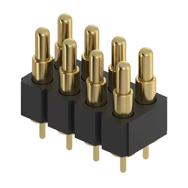 818-22-008-10-002101 CONN SPRING PISTON 8POS PCB