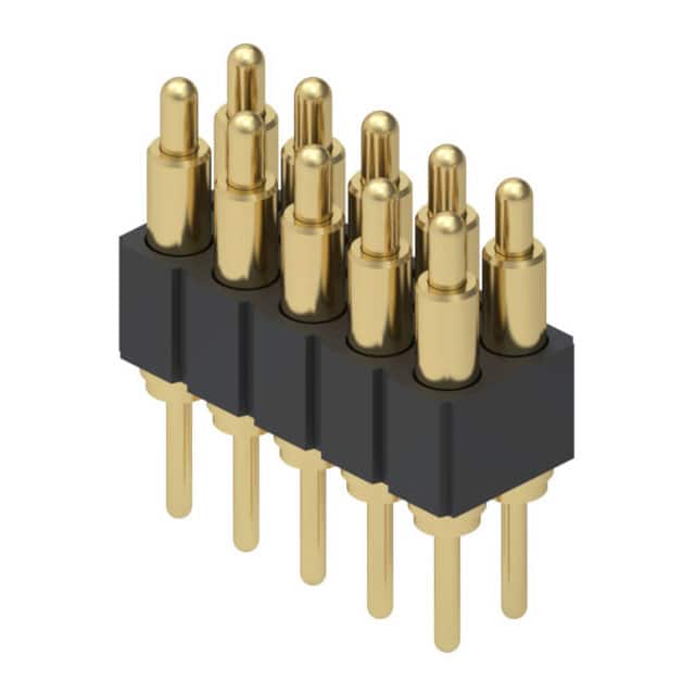 838-22-010-10-001101 CONN SPRING PISTON 10POS PCB