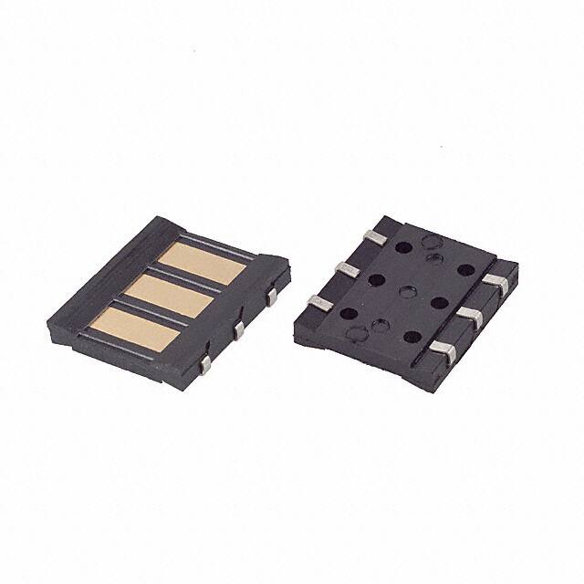 70ADJ-3-FL0 CONN SPRING MOD FEMALE 3POS SMD