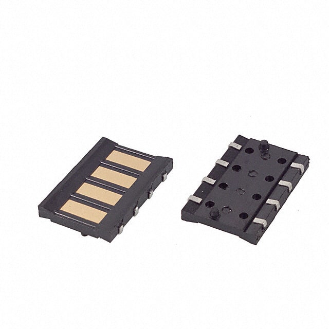 70ADJ-4-FL1 CONN SPRING MOD FEMALE 4POS SMD