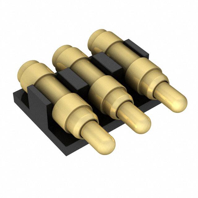 8PM-11-0003-02-260191 CONN SPRING PISTON 3POS R/A SMD
