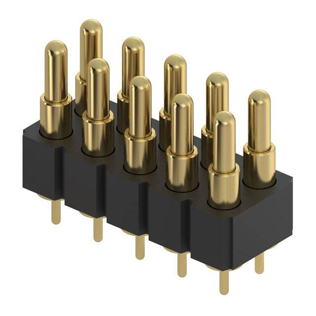818-22-010-10-003101 CONN SPRING PISTON 10POS PCB