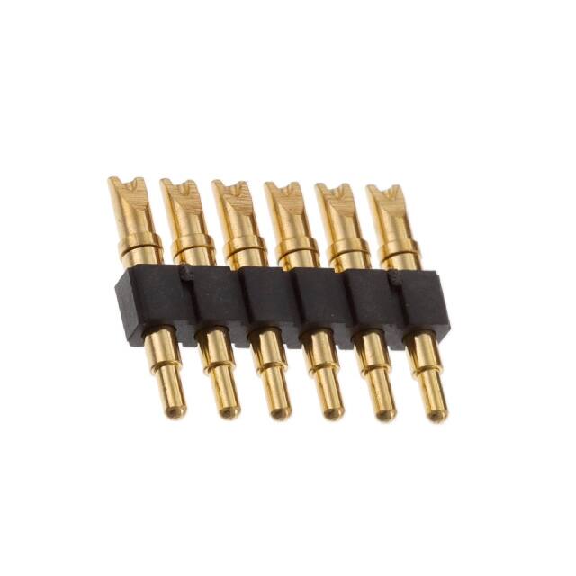 824-22-006-00-005000 CONN SPRING PISTON 6POS SLD PCB
