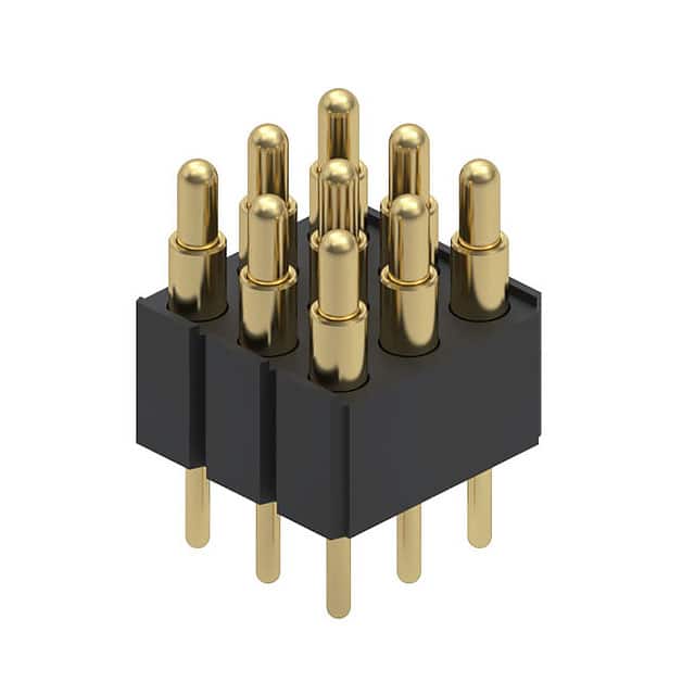 804-22-009-10-004101 CONN SPRING PISTON 9POS PCB