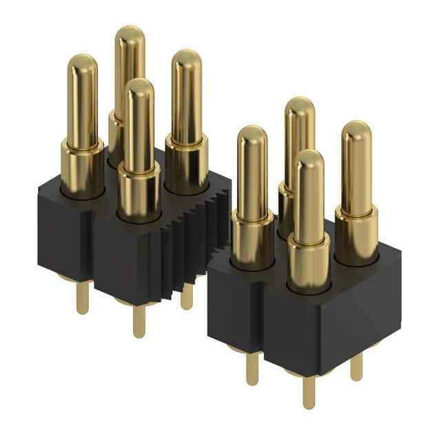 818-22-012-10-004101 CONN SPRING PISTON 12POS PCB