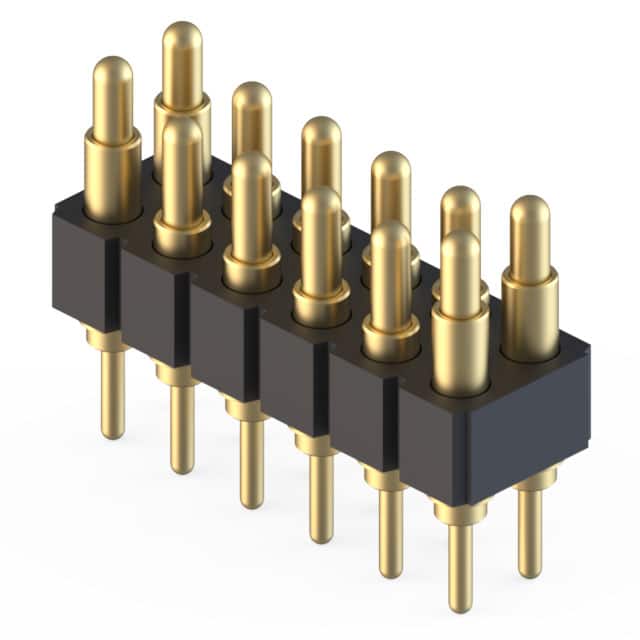 827-22-012-10-020101 FMLB SPRING-LOADED CONN, SMT DOU