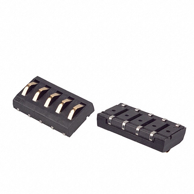 70ADJ-5-ML0G CONN SPRING MOD MALE 5POS SMD