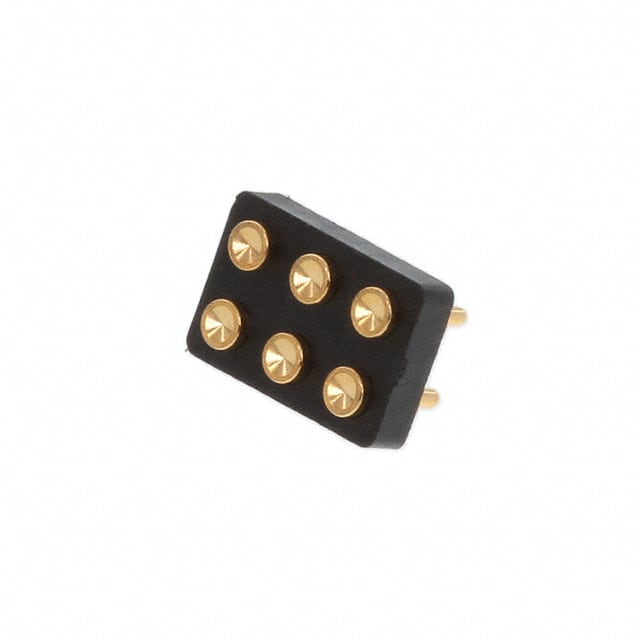 PH2-3F-06-FVP-24415-C1 CONN PAD FOR SPRING PINS 2X3