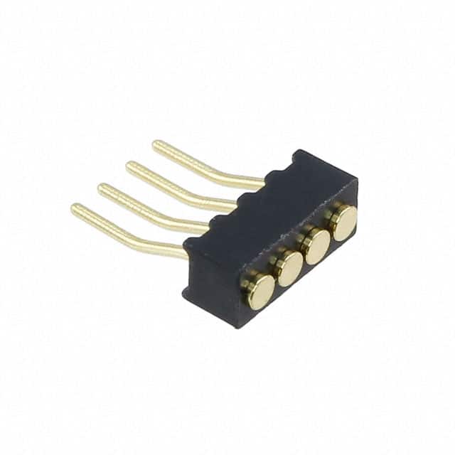 856-10-004-40-001000 CONN SPRING TARGET 4POS R/A SMD