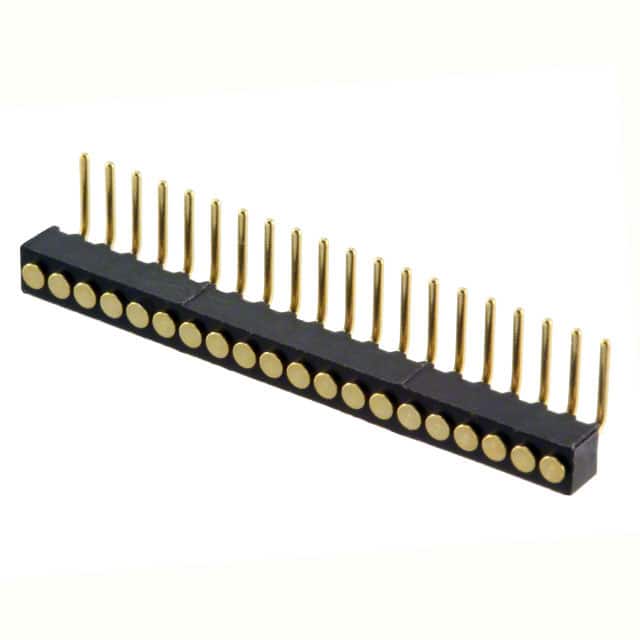 856-10-020-20-001000 CONN SPRING TARGET 20POS R/A PCB